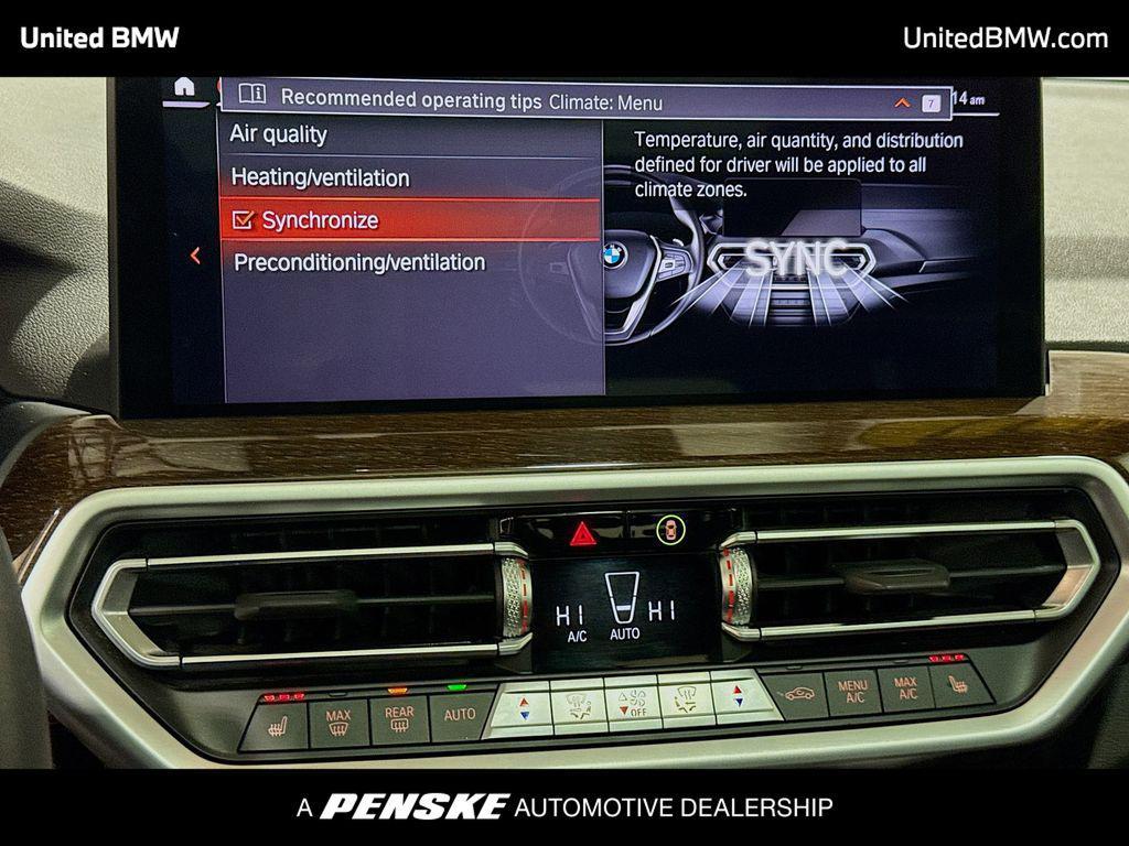 used 2022 BMW X3 car, priced at $24,995