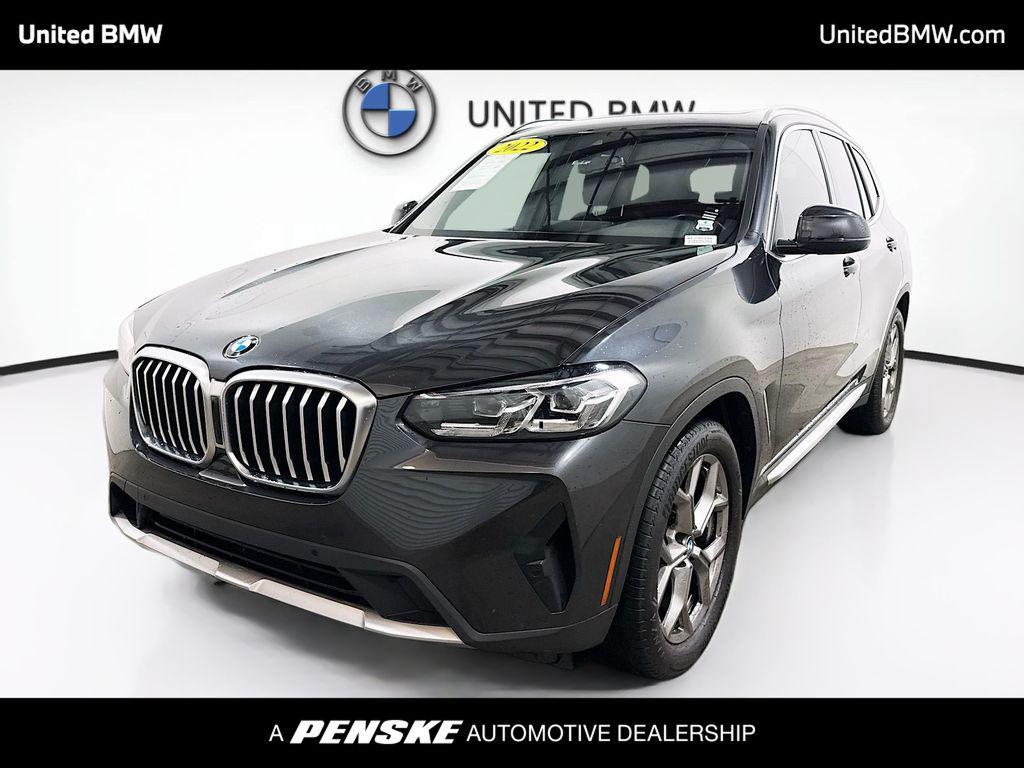 used 2022 BMW X3 car, priced at $24,995