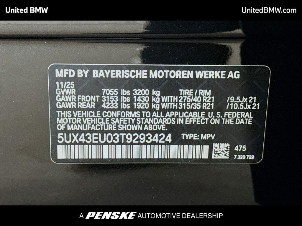 new 2026 BMW X5 PHEV car, priced at $88,835