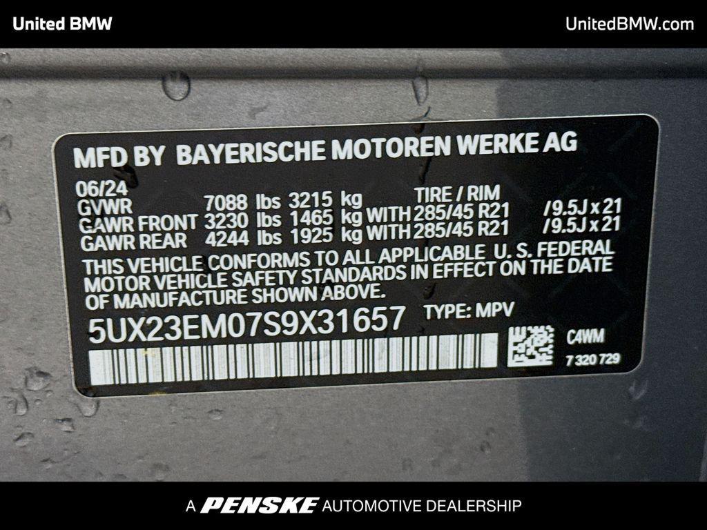 used 2025 BMW X7 car, priced at $76,996