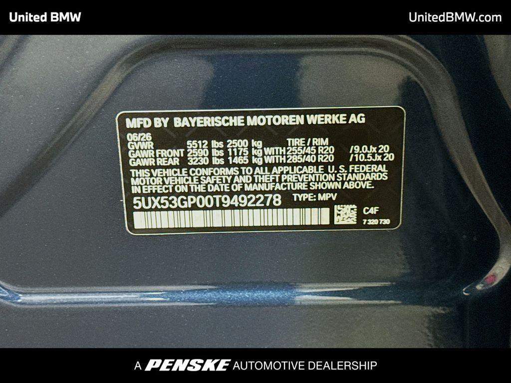new 2026 BMW X3 car, priced at $59,458