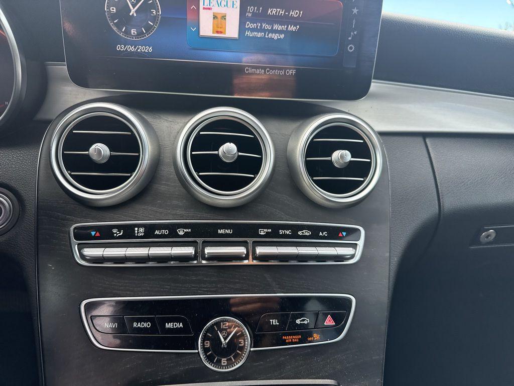 used 2021 Mercedes-Benz C-Class car, priced at $22,000