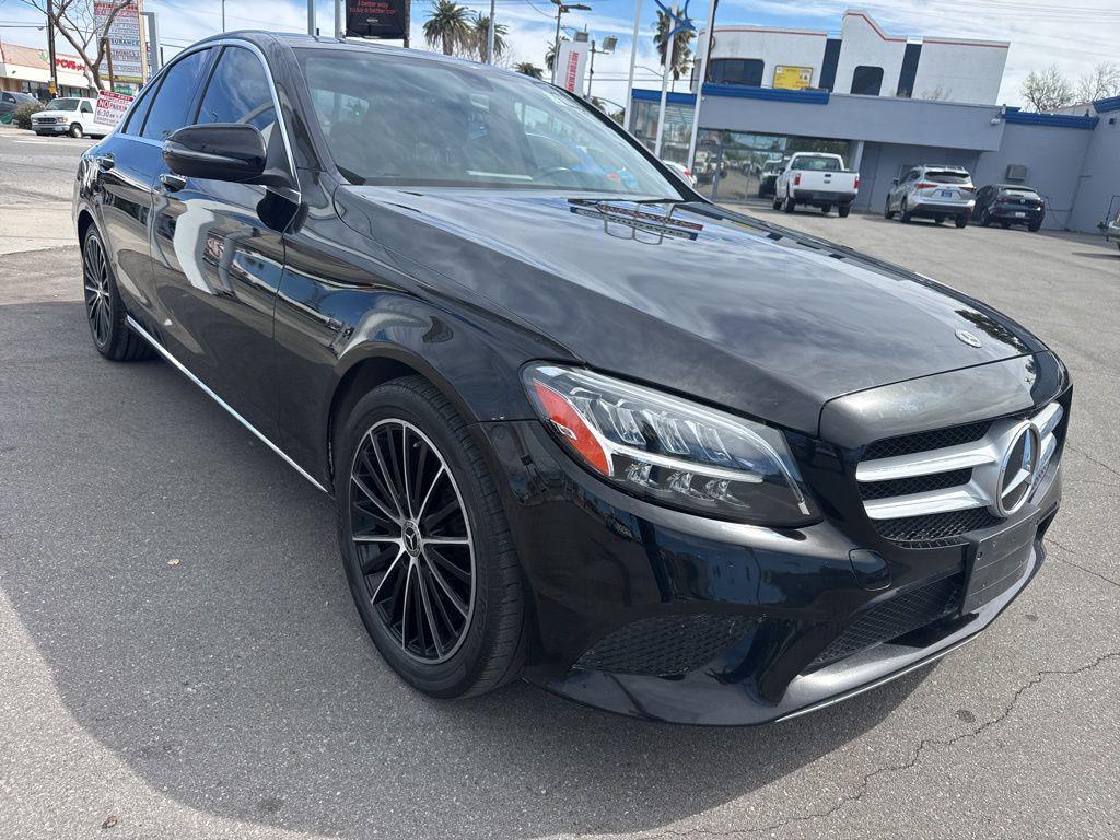 used 2021 Mercedes-Benz C-Class car, priced at $22,000