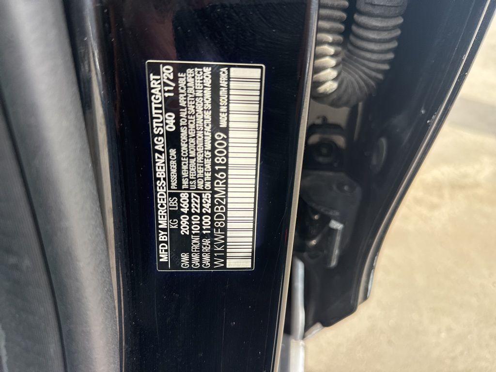 used 2021 Mercedes-Benz C-Class car, priced at $22,000