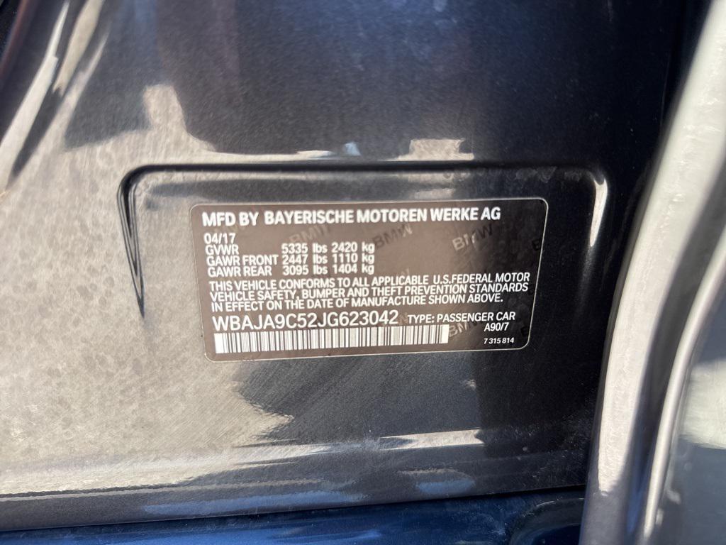 used 2018 BMW 530e car, priced at $18,000