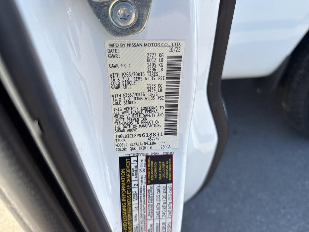 used 2023 Nissan Frontier car, priced at $21,800