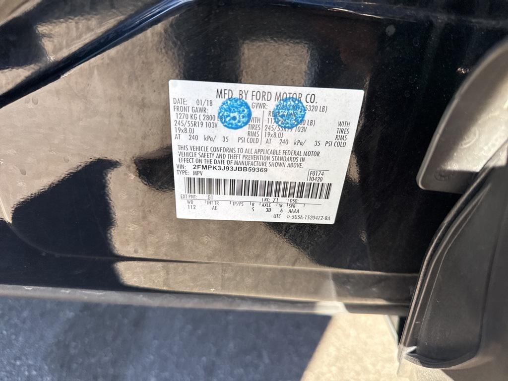 used 2018 Ford Edge car, priced at $12,500