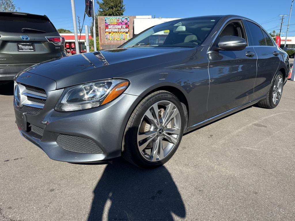 used 2017 Mercedes-Benz C-Class car, priced at $15,500