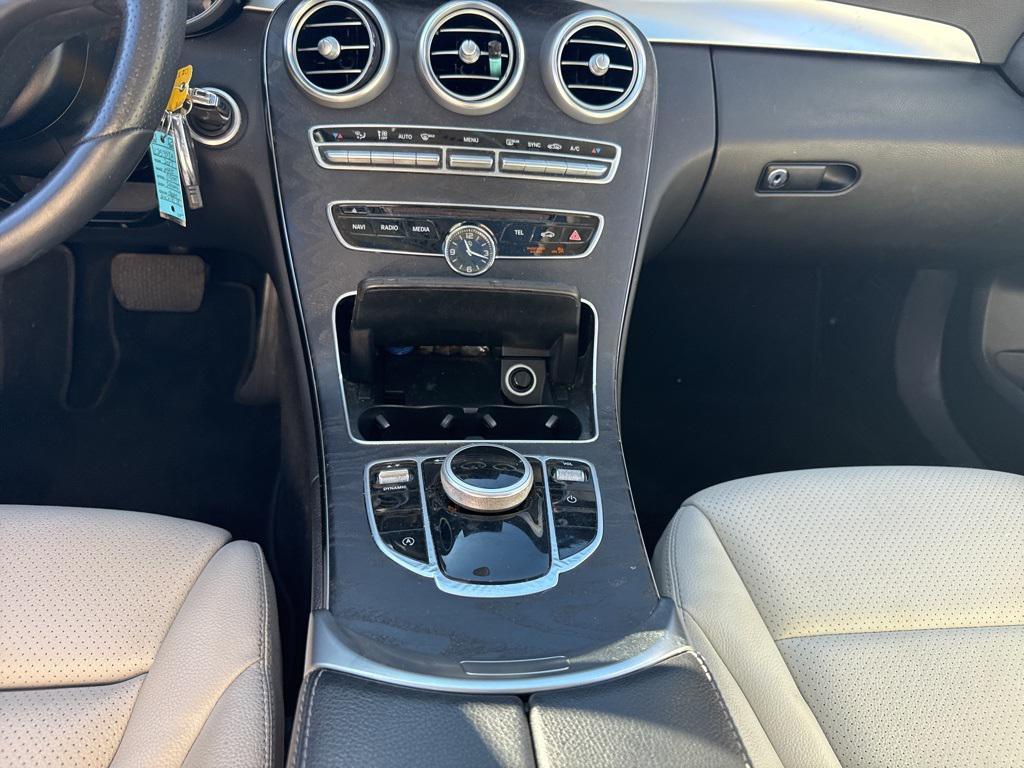 used 2017 Mercedes-Benz C-Class car, priced at $15,500