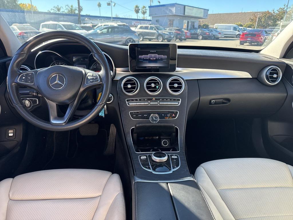 used 2017 Mercedes-Benz C-Class car, priced at $15,500