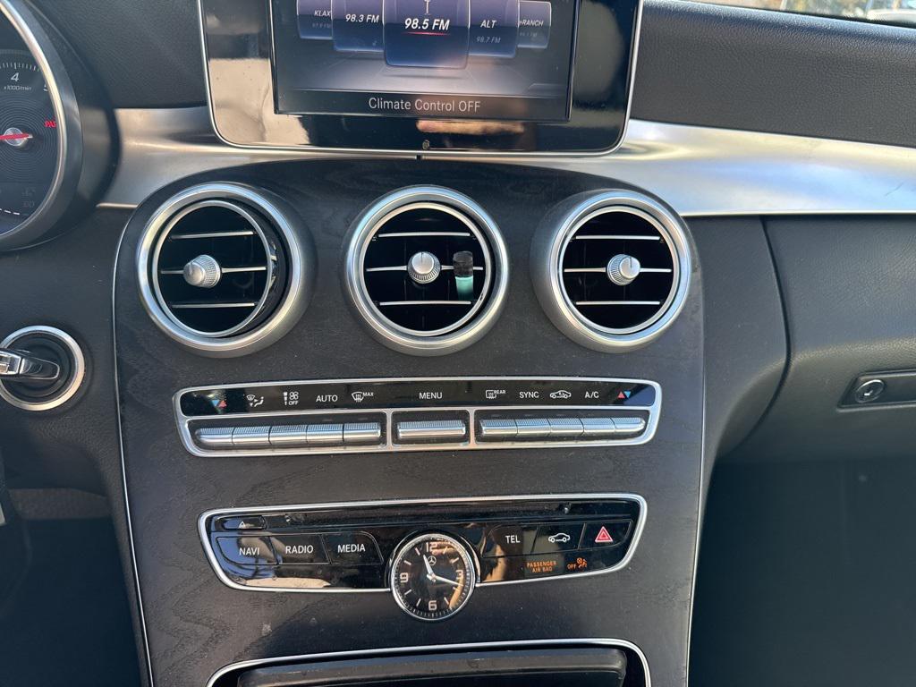 used 2017 Mercedes-Benz C-Class car, priced at $15,500