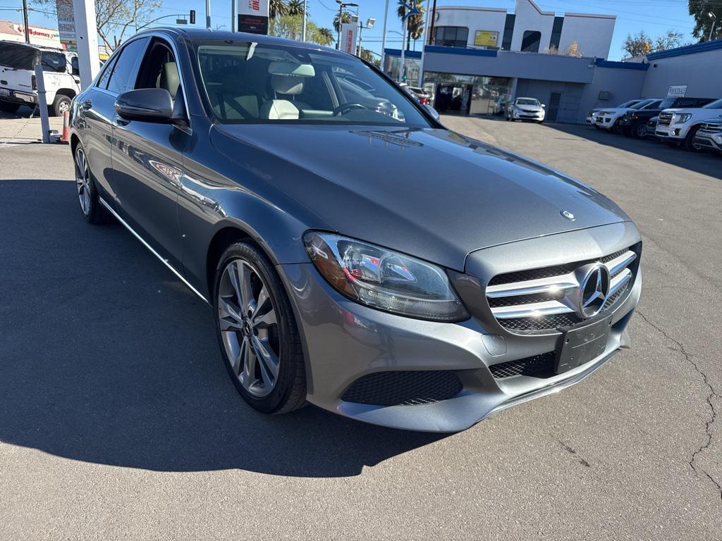 used 2017 Mercedes-Benz C-Class car, priced at $15,500