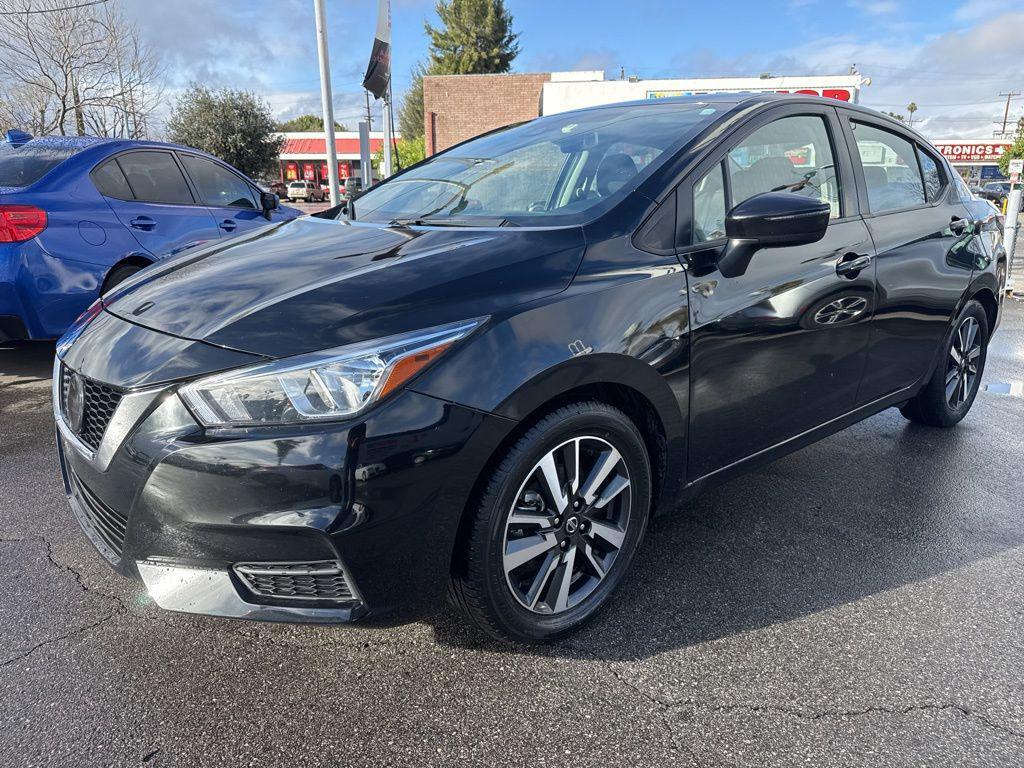 used 2021 Nissan Versa car, priced at $13,500