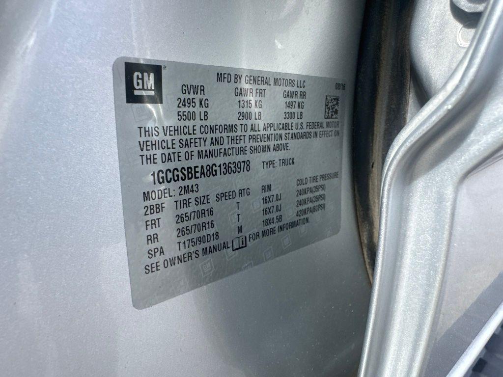 used 2016 Chevrolet Colorado car, priced at $22,085