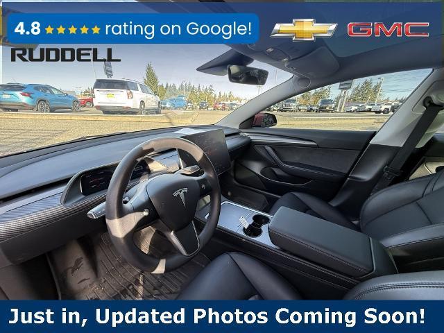 used 2023 Tesla Model 3 car, priced at $24,986