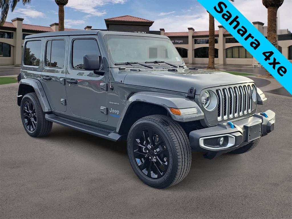 used 2022 Jeep Wrangler Unlimited 4xe car, priced at $26,000