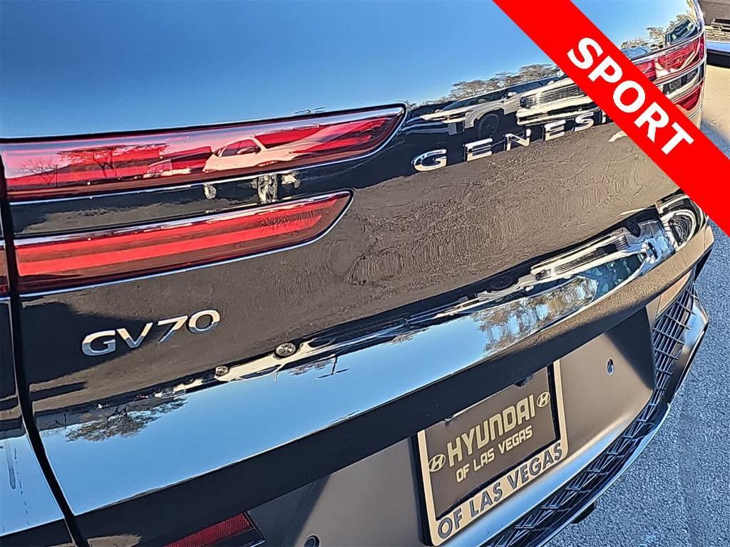 used 2022 Genesis GV70 car, priced at $32,000
