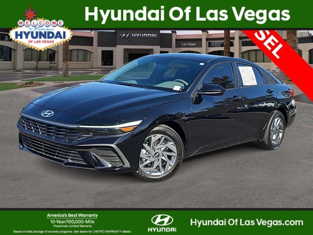 used 2024 Hyundai Elantra car, priced at $18,500