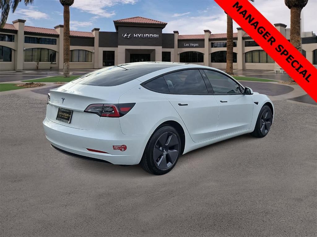 used 2023 Tesla Model 3 car, priced at $23,500