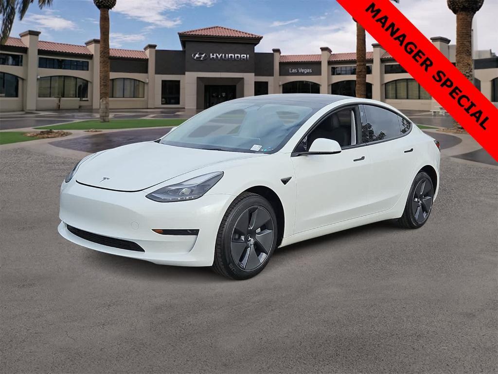 used 2023 Tesla Model 3 car, priced at $23,500