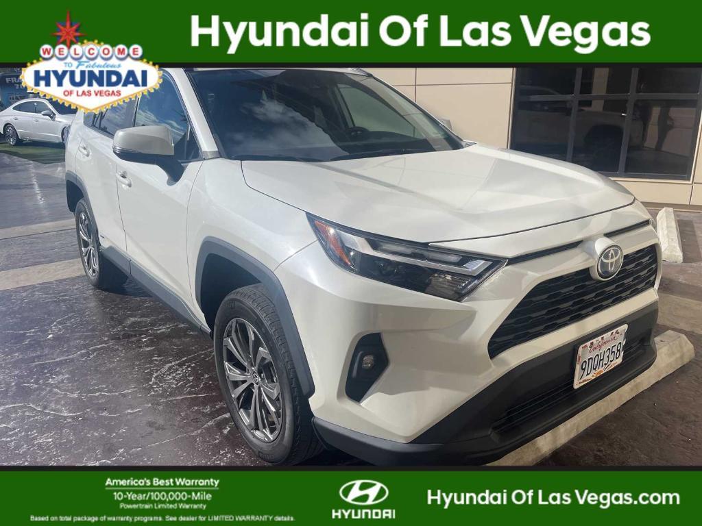 used 2022 Toyota RAV4 Hybrid car, priced at $33,000