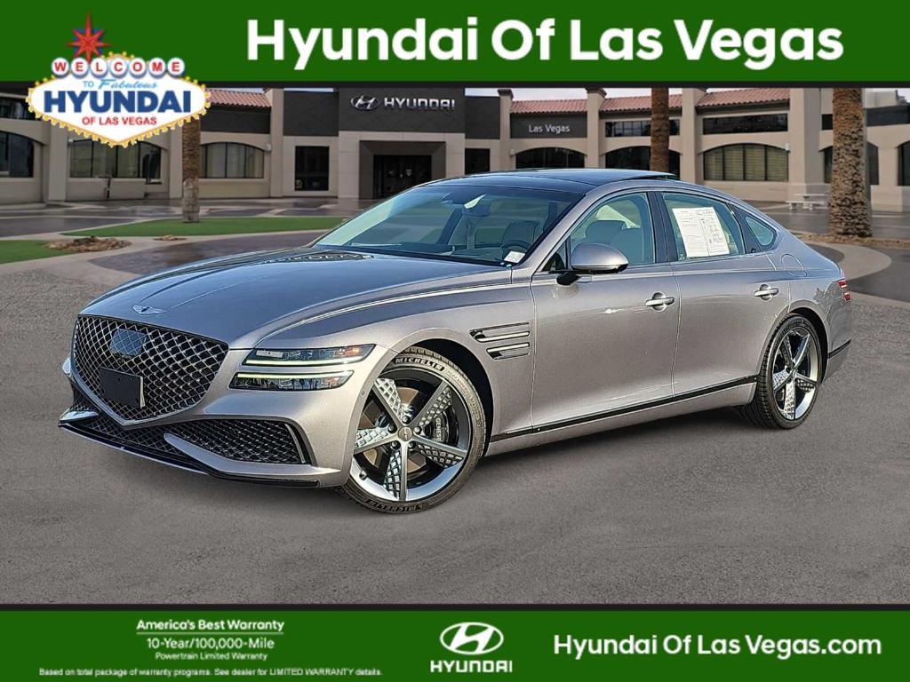 used 2023 Genesis G80 car, priced at $46,700