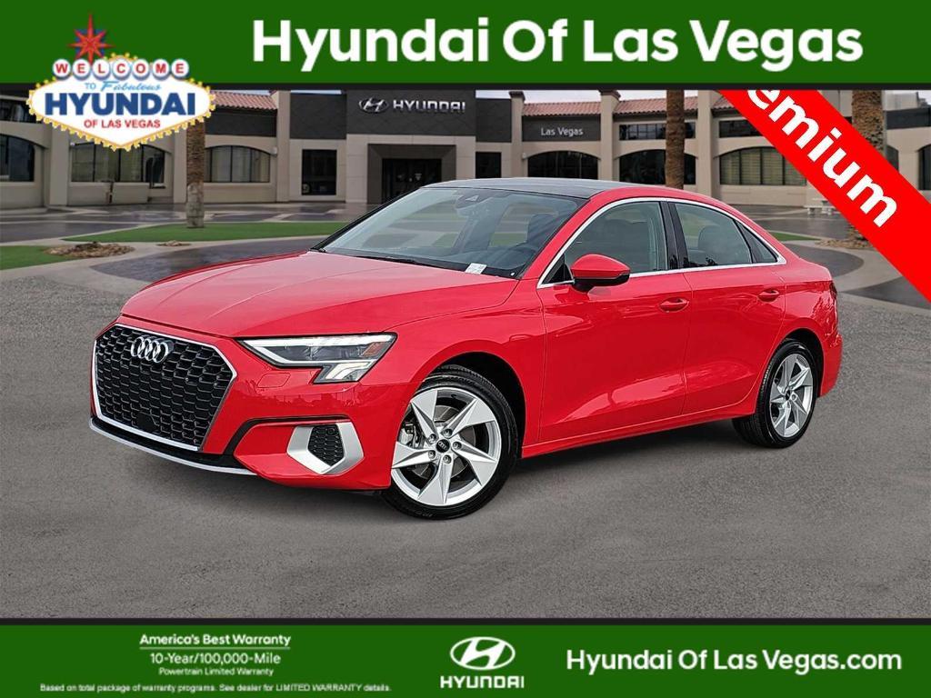 used 2023 Audi A3 car, priced at $17,500