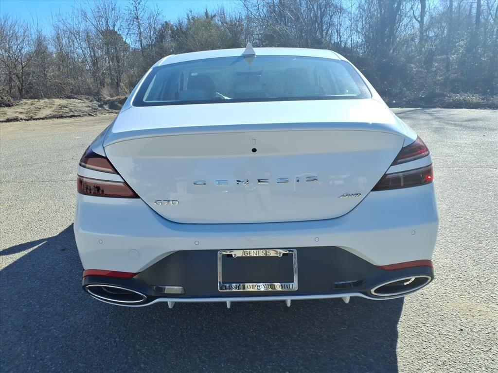 new 2026 Genesis G70 car, priced at $51,985