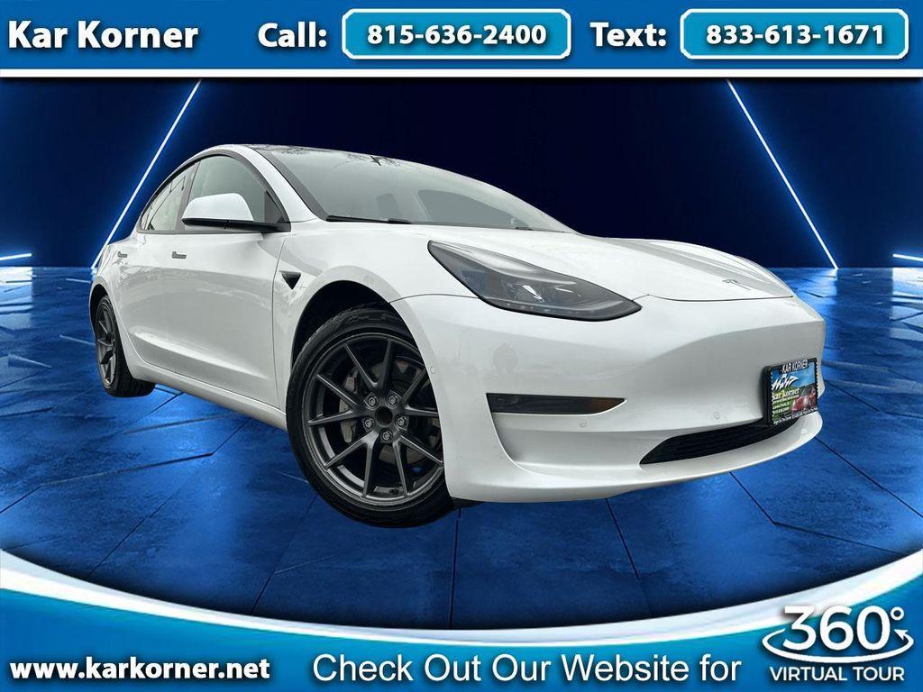 used 2021 Tesla Model 3 car, priced at $22,490