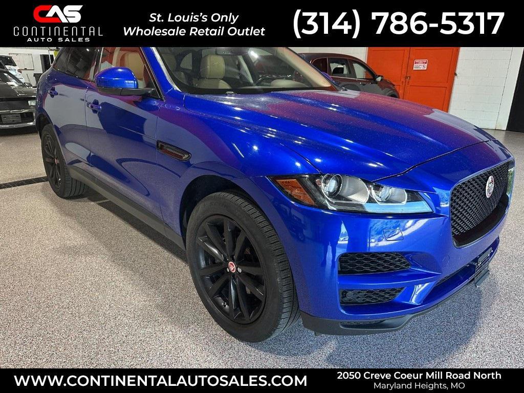 used 2018 Jaguar F-PACE car, priced at $15,495