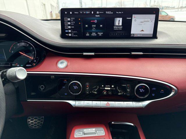 used 2022 Genesis GV70 car, priced at $38,995
