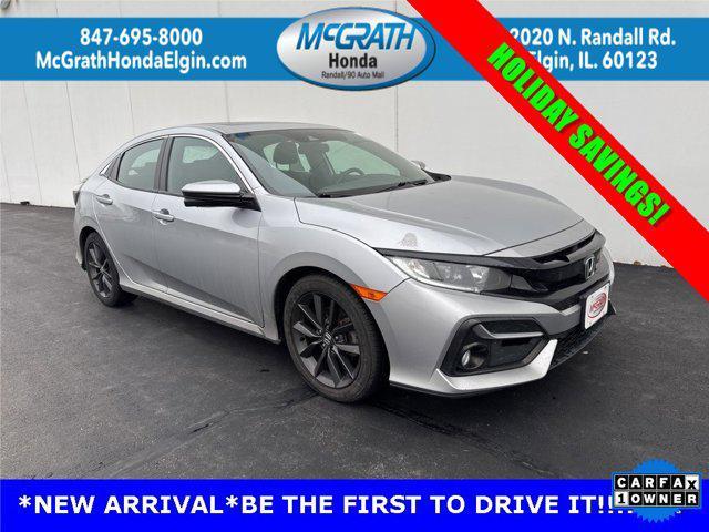 used 2021 Honda Civic car, priced at $20,000