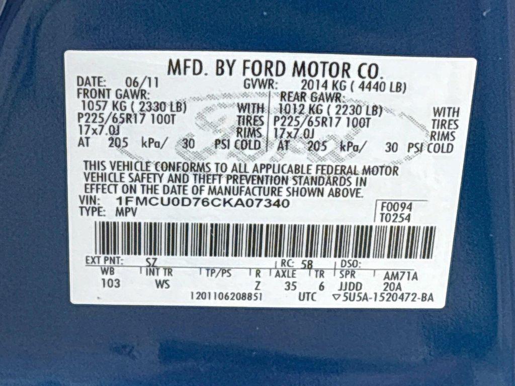 used 2012 Ford Escape car, priced at $5,339