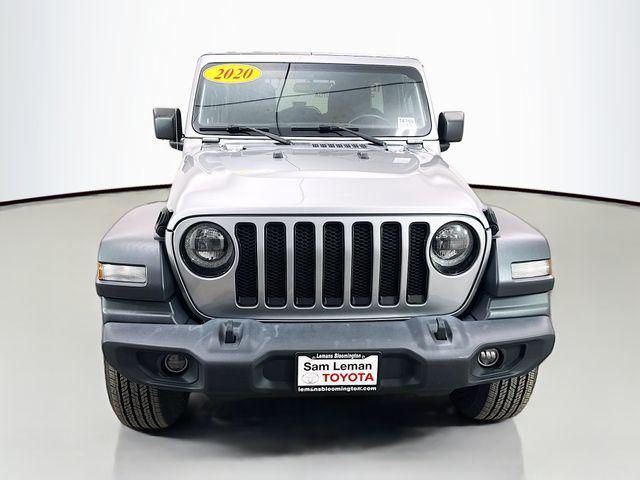 used 2020 Jeep Wrangler Unlimited car, priced at $20,374