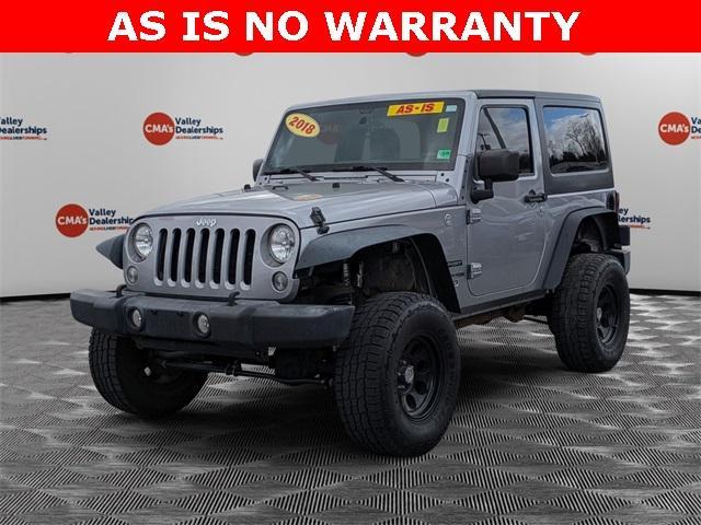 used 2018 Jeep Wrangler JK car, priced at $13,942