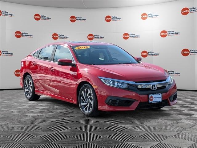 used 2016 Honda Civic car, priced at $17,267