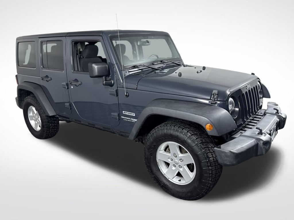 used 2018 Jeep Wrangler JK Unlimited car, priced at $17,399