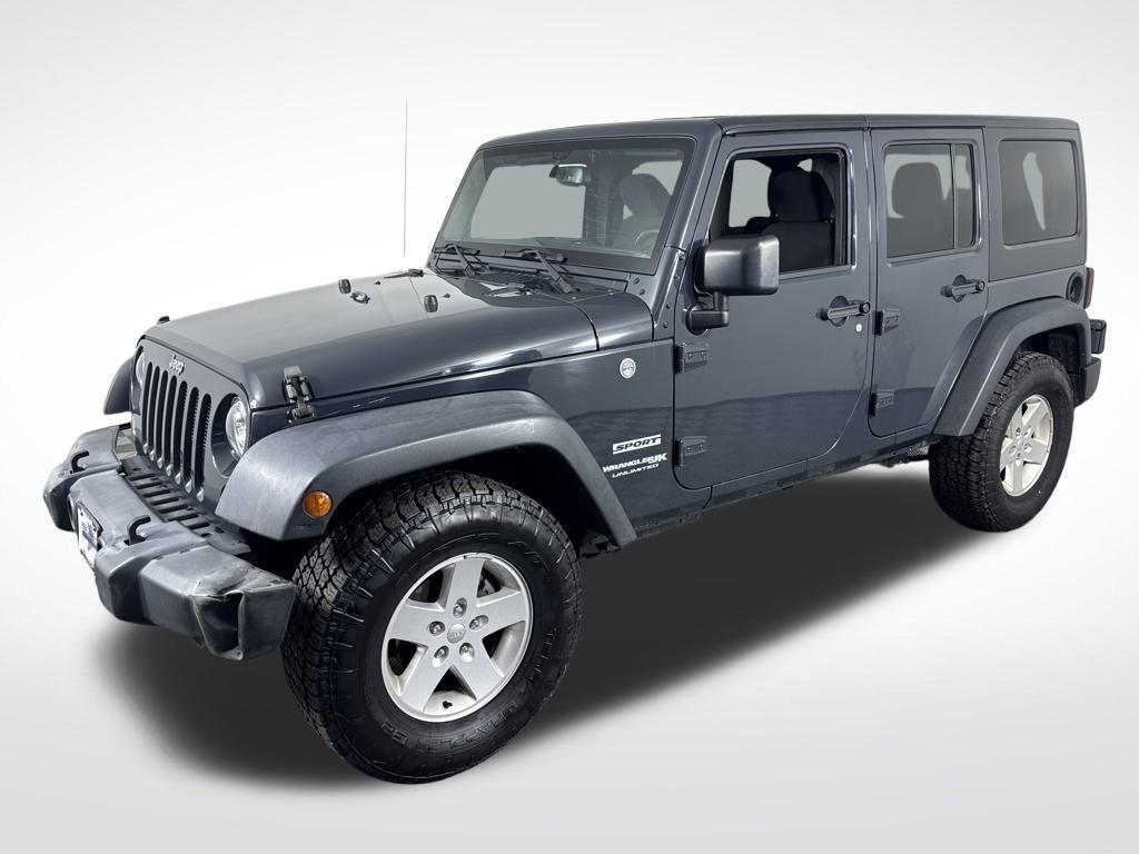 used 2018 Jeep Wrangler JK Unlimited car, priced at $17,399
