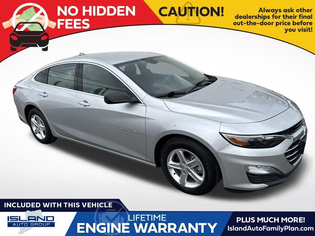 used 2021 Chevrolet Malibu car, priced at $13,555
