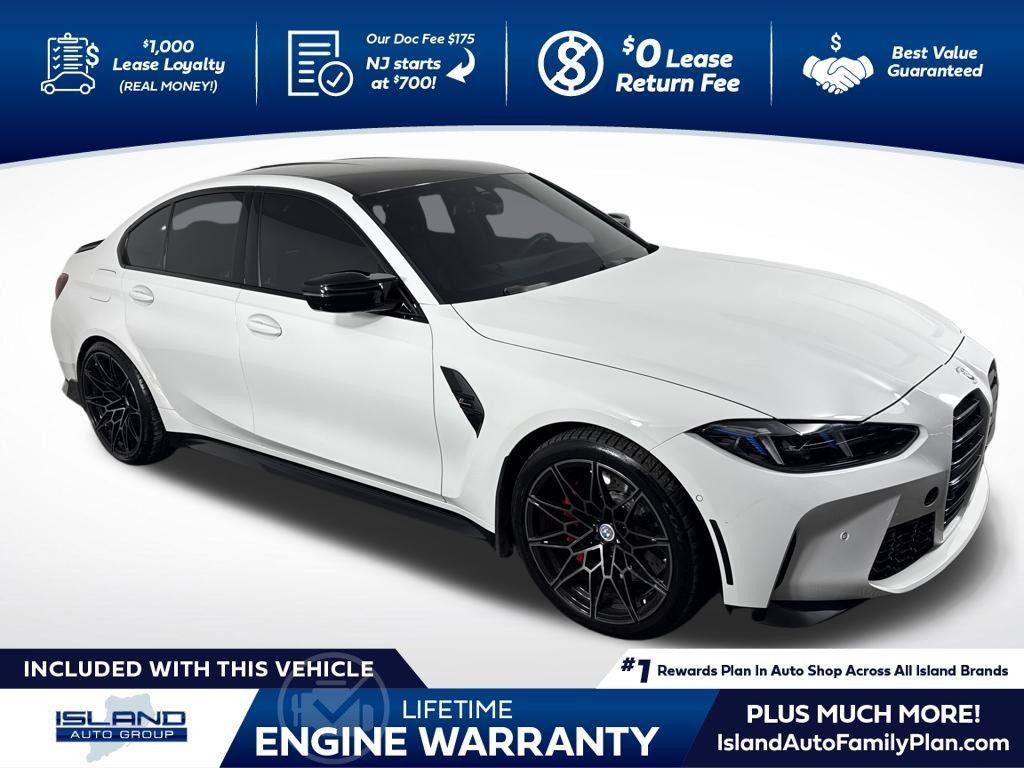 used 2025 BMW M3 car, priced at $89,495