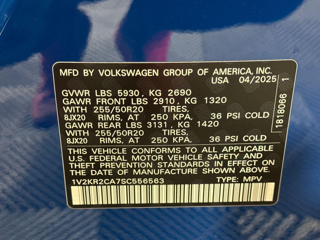 used 2025 Volkswagen Atlas car, priced at $39,995