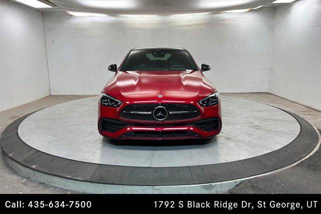 used 2025 Mercedes-Benz C-Class car, priced at $54,995