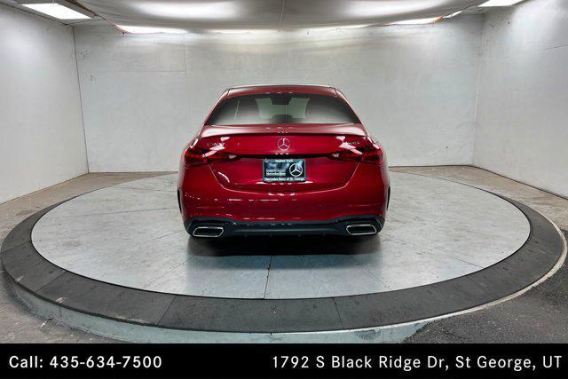 used 2025 Mercedes-Benz C-Class car, priced at $54,995
