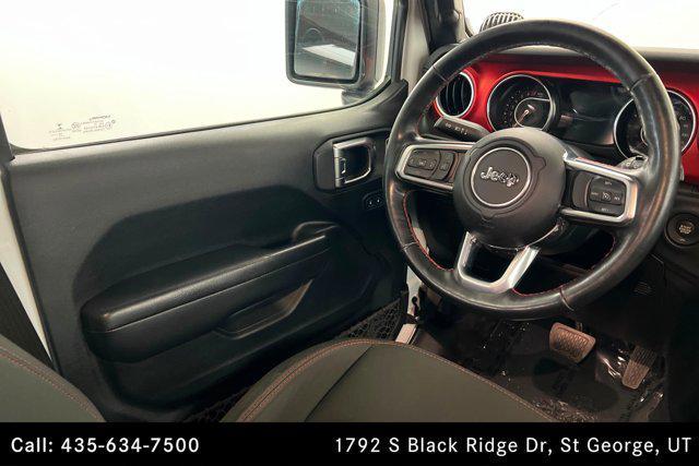 used 2019 Jeep Wrangler Unlimited car, priced at $30,494