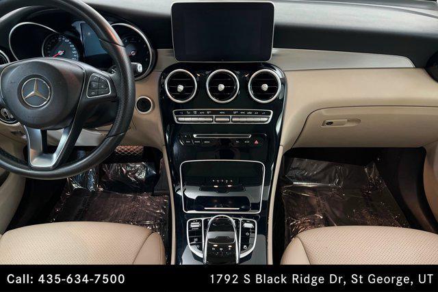 used 2017 Mercedes-Benz GLC 300 car, priced at $19,999