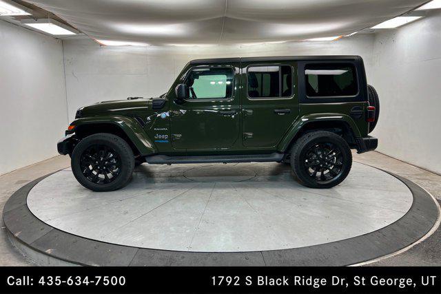 used 2022 Jeep Wrangler Unlimited 4xe car, priced at $27,154