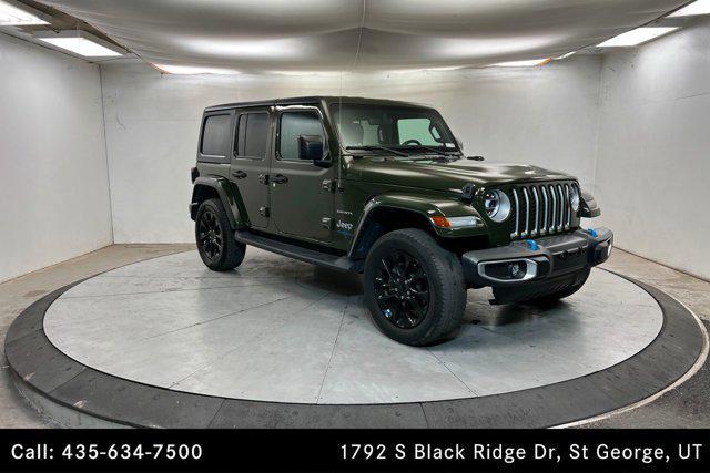 used 2022 Jeep Wrangler Unlimited 4xe car, priced at $27,154