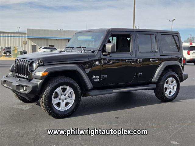 used 2019 Jeep Wrangler Unlimited car, priced at $19,828