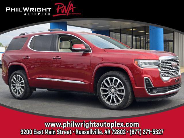 used 2021 GMC Acadia car, priced at $26,855