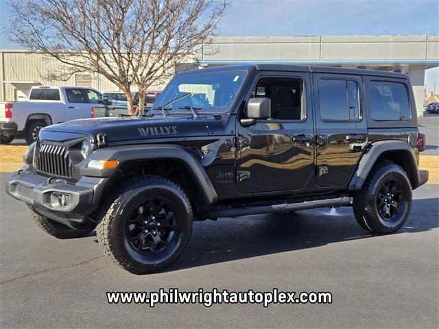 used 2020 Jeep Wrangler Unlimited car, priced at $26,588